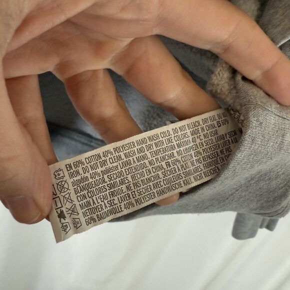 Harvard Hoodie Women's Small Grey Pullover Drawstring Pockets Forever 21 - Picture 9 of 13